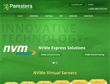 Tablet Screenshot of pamstera.com